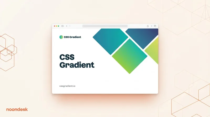 CSS Gradient website preview