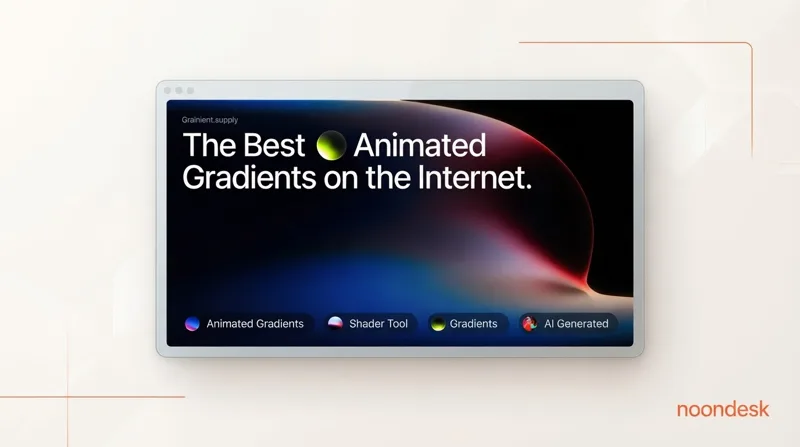 Grainient website preview