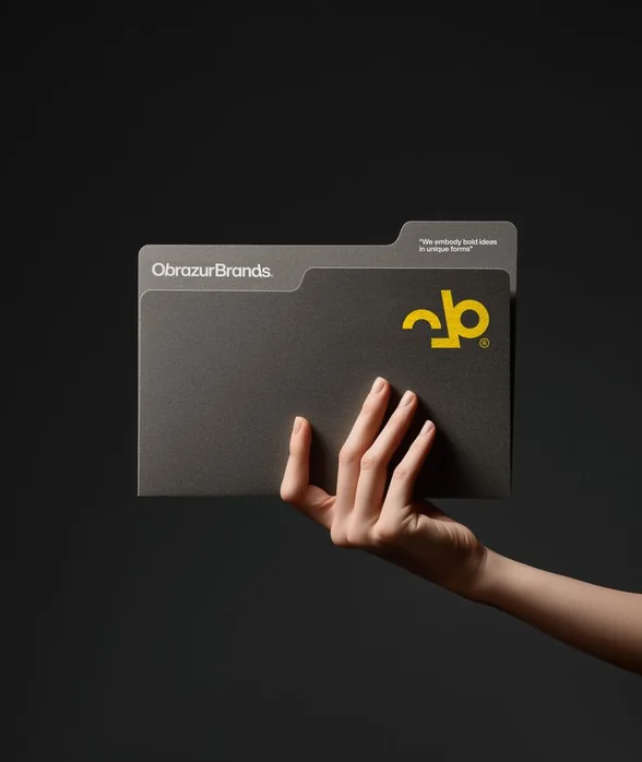 ObrazurBrands folder brand identity